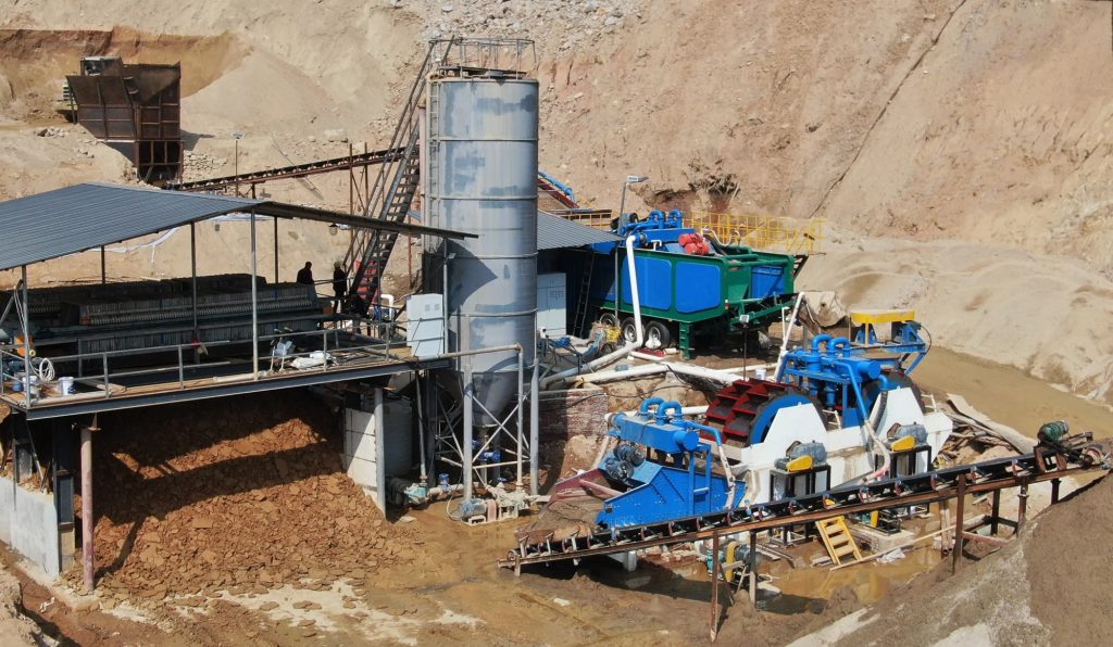 River Pebble Sand Making Production Line